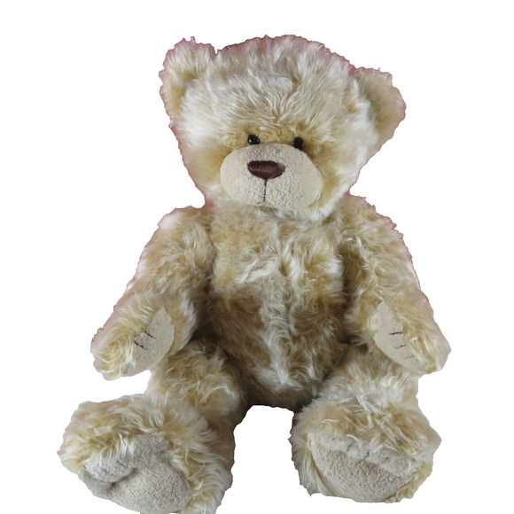 Build a Bear Light Brown Centennial Collictibears Stuffed Animal Plush Shaggy - Picture 1 of 13